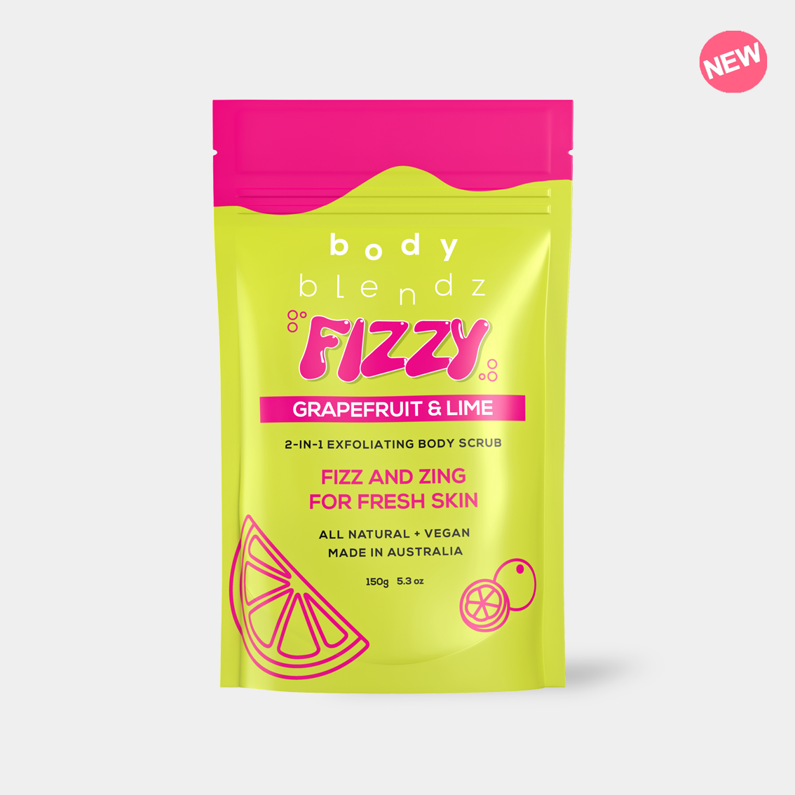 Grapefruit & Lime Fizzy Scrub